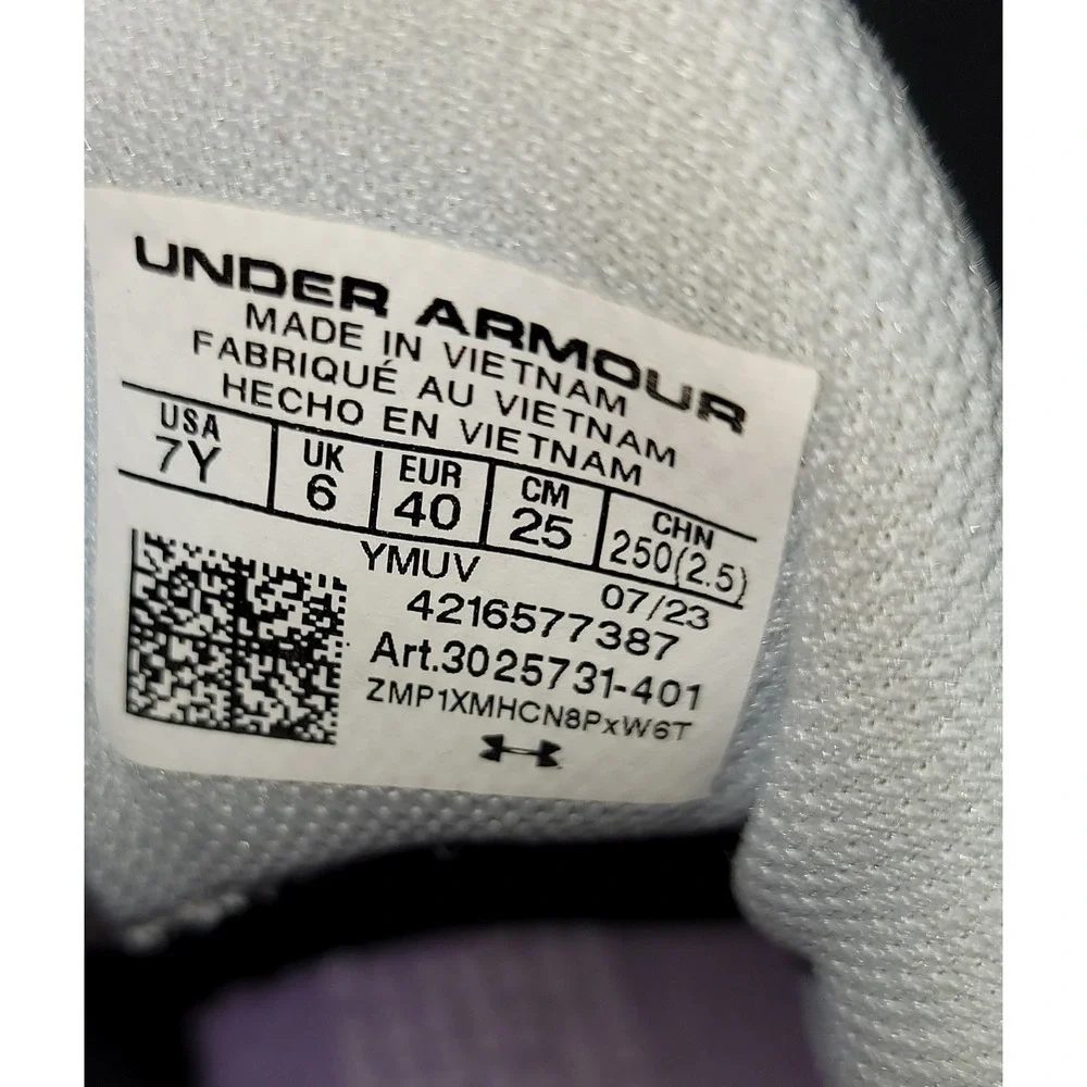 Under Armour Curry Flow 10 Splash Party Basketball Shoes‎ 3025731-401 Kids 7Y